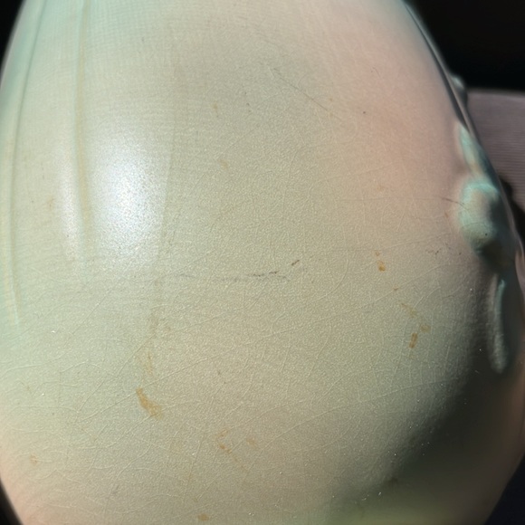 Weller Wild Rose Vase Vintage Pottery Collectable 1930's muted colors - Picture 8 of 12